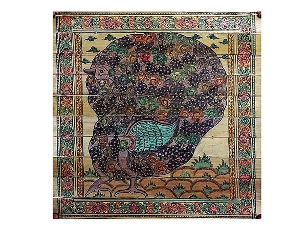 A Peacock - Made of Small Peacocks