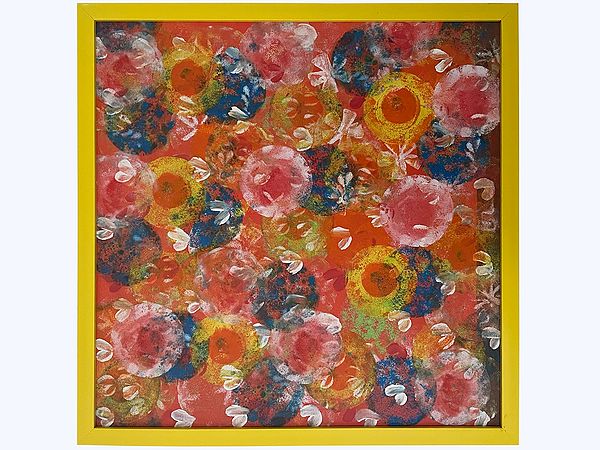 The Abstract Garden | Acrylic On Canvas | By Bharti Singh