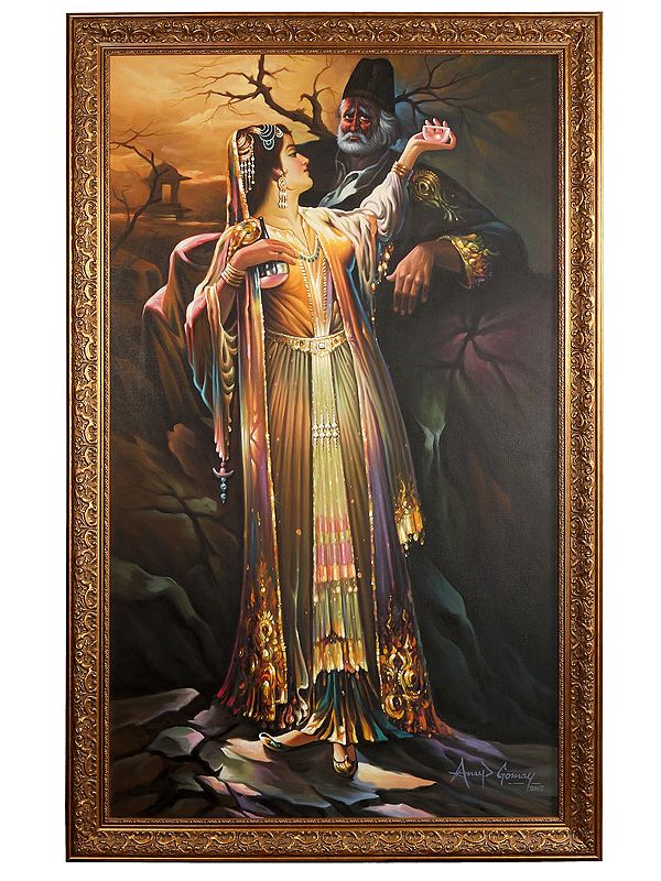 Omar Khayyam | Without Frame | Oil Painting on Canvas