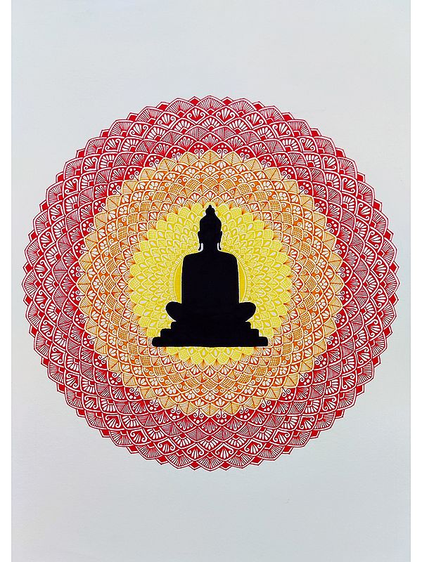 Buddha Mandala Painting | Buddhist Art