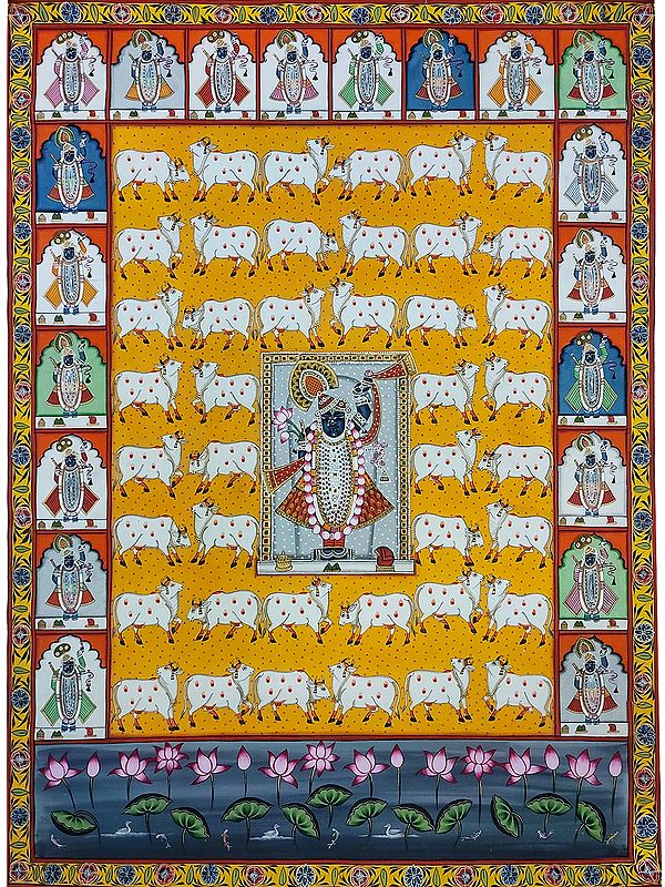 Shrinathji Gopashtami Pichhwai Painting