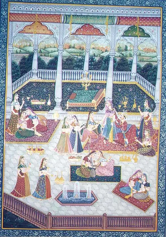 A Harem Scene