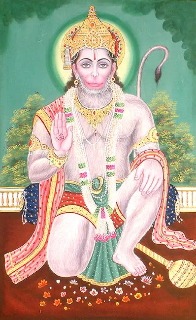 Blessing Hanuman