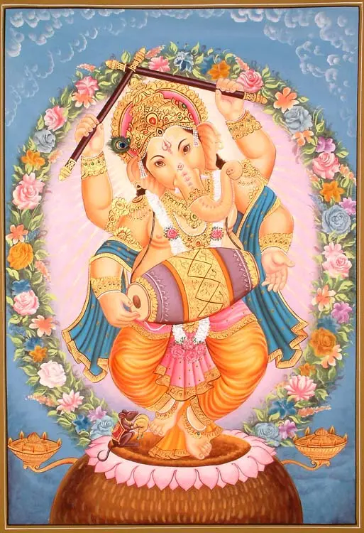 Dancing Ganesha
