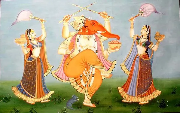 Dancing Ganesha