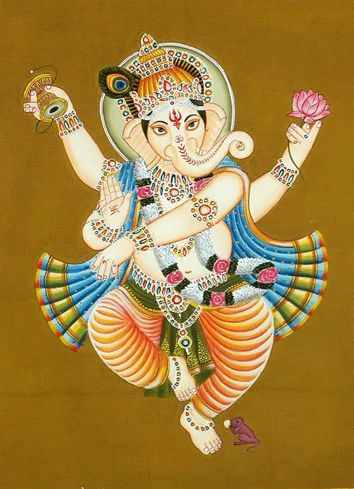 Dancing Ganesha