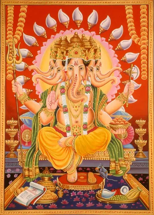 Five Headed Ganesha