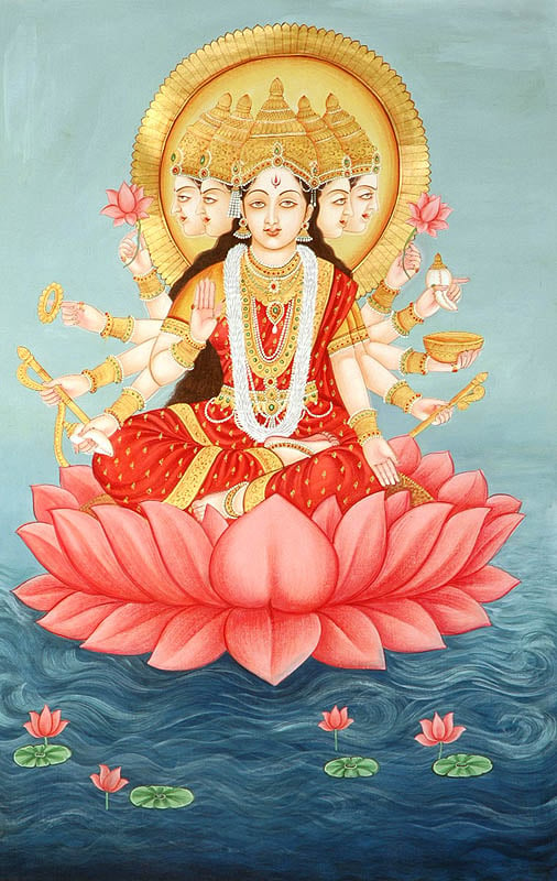 Goddess Gayatri