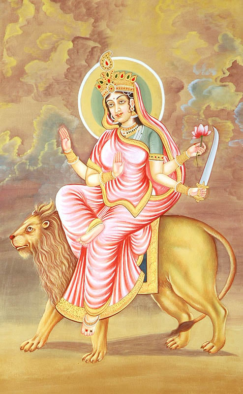 Navadurga - The Nine Forms of Goddess Durga - KATYAYANI (The Sixth)