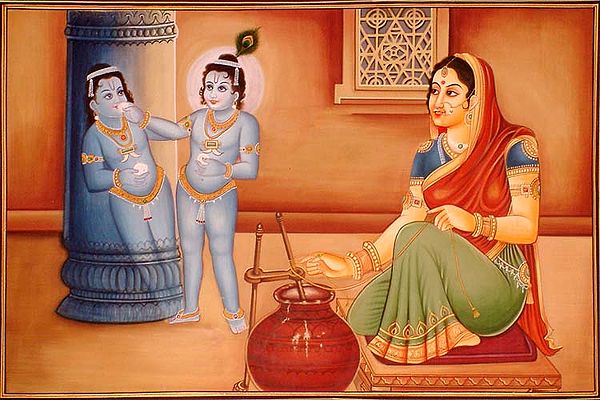 Krishna Revels in His Own Self