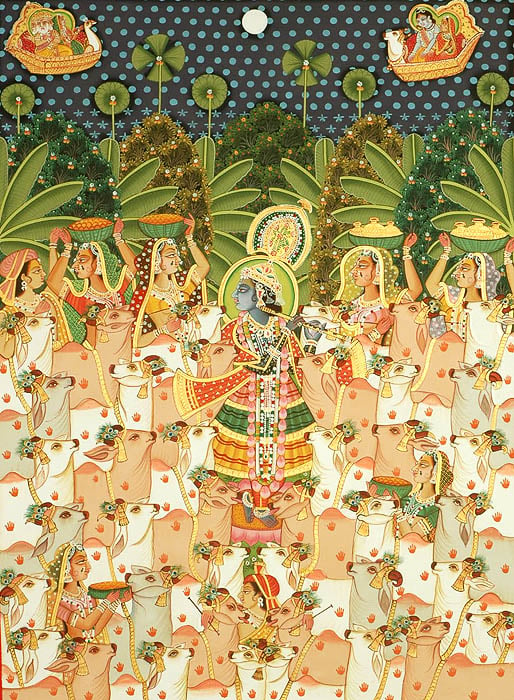Krishna the Enchanter of Cows and Women