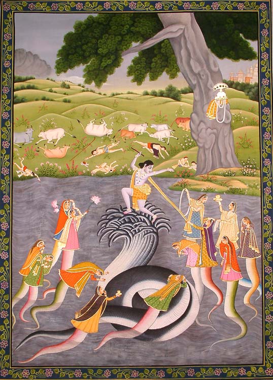Krishna Vanquishes Kaliya