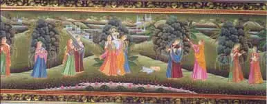 Krishna with Gopikas
