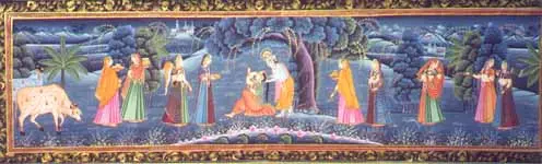 Krishna with Gopikas