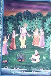 Krishna with Gopikas