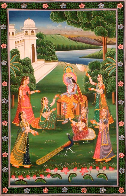 Krishna with Gopis