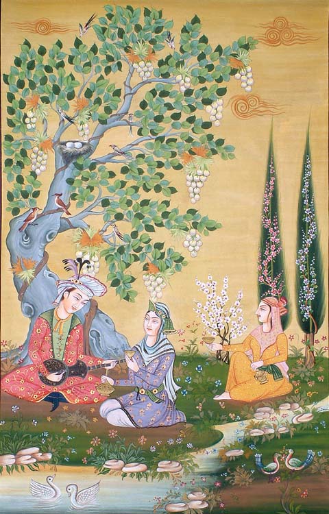 Lovers in a Persian Landscape