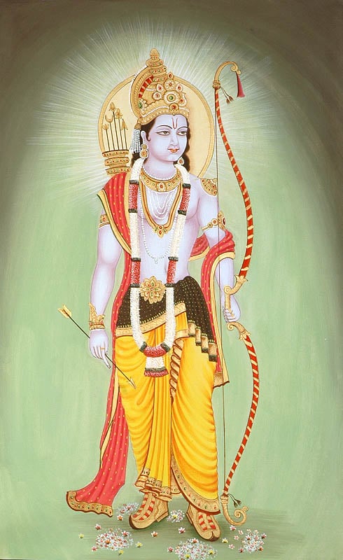Lord Rama: A Votive Portrait