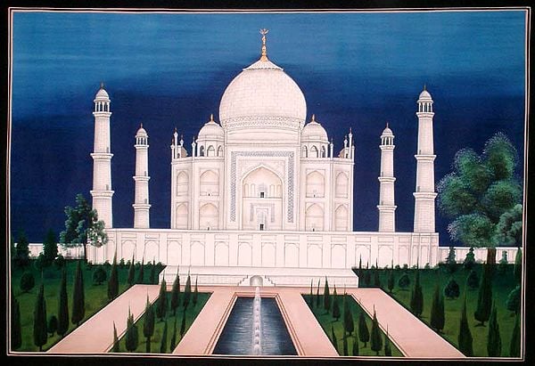 Moonlit Taj Mahal