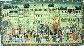 Mughal Procession