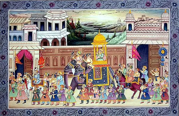 Mughal Procession