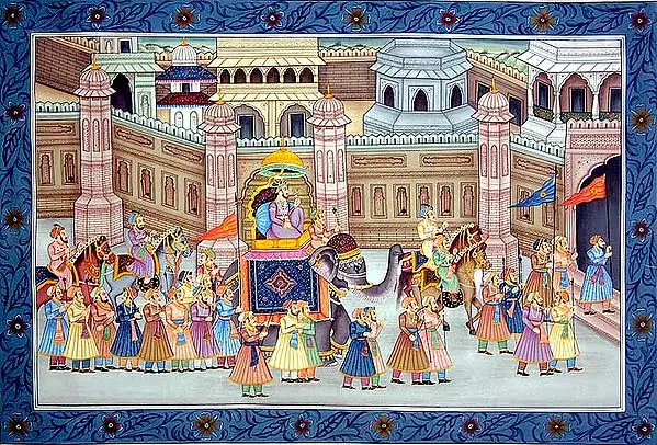 Mughal Procession