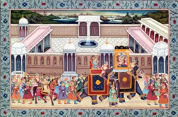 Mughal Procession