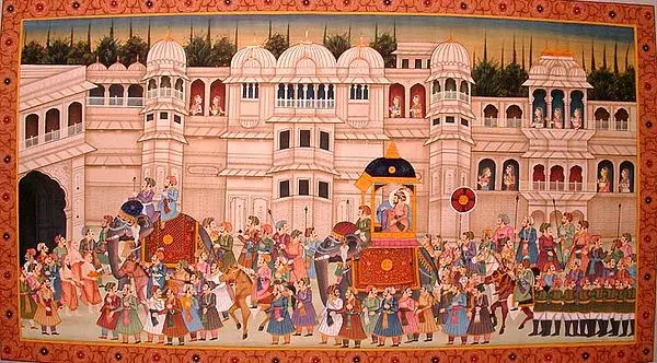 Mughal Procession