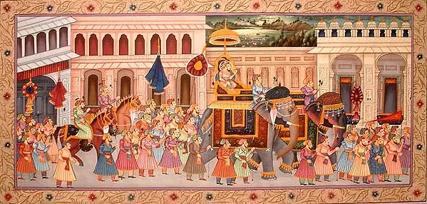 Mughal Procession