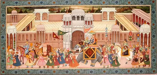 Mughal Procession