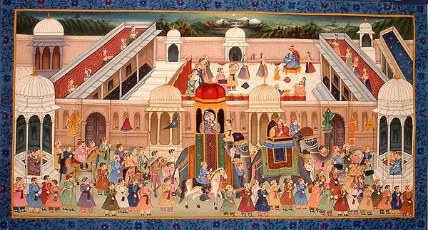 Mughal Procession