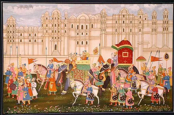 Mughal Procession