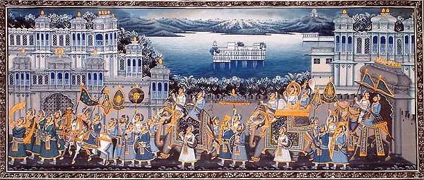 Mughal Procession