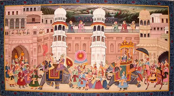 Mughal Procession