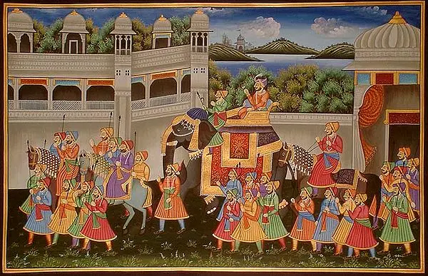 Mughal Procession
