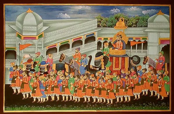 Mughal Procession
