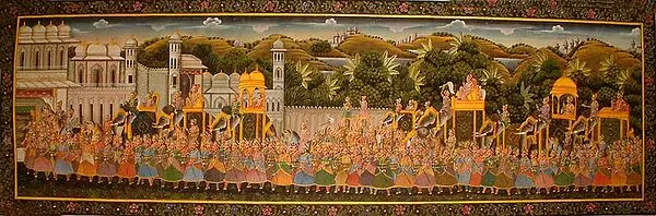 Mughal Procession