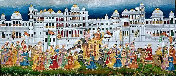 Mughal Procession
