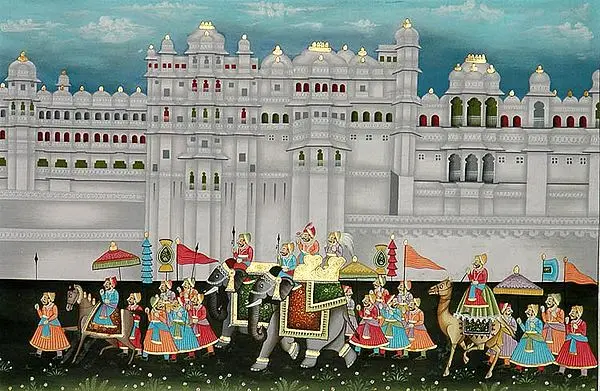 Mughal Procession