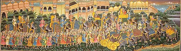 Mughal Procession