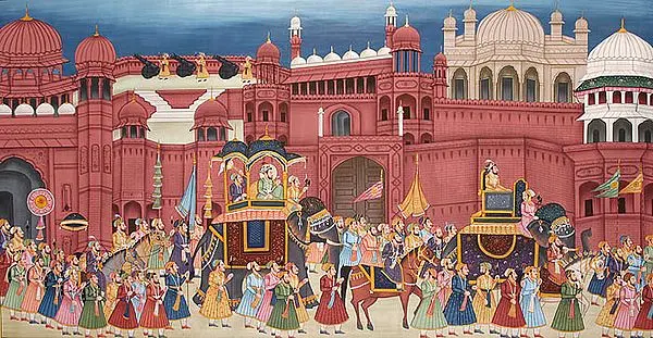 Mughal Procession