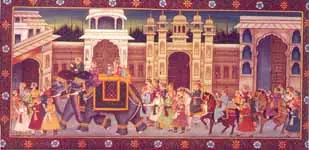 Mughal Procession
