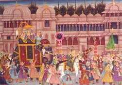 Mughal Procession