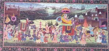 Mughal Procession