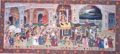 Mughal Procession