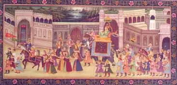 Mughal Procession