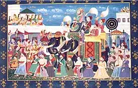 Mughal Procession