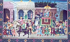 Mughal Procession