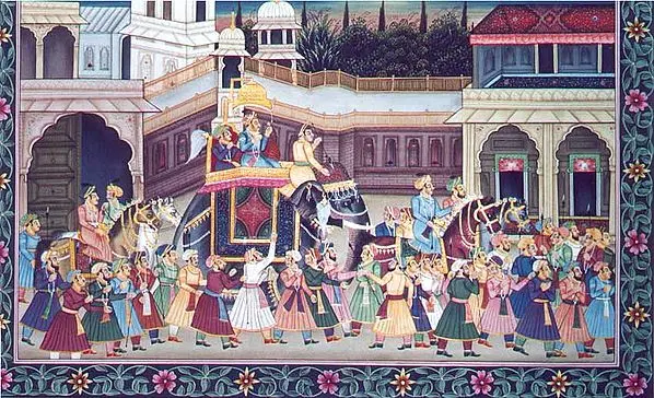 Mughal Procession