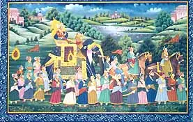 Mughal Procession